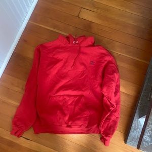 Champion red hoodie